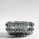 Huelm Bowl Vase Grey